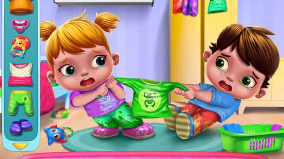 Скриншот 7 из Baby Twins Babysitter