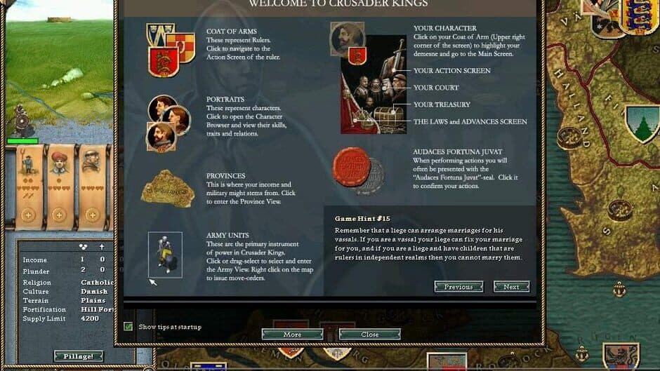 Скриншот 1 из Crusader Kings