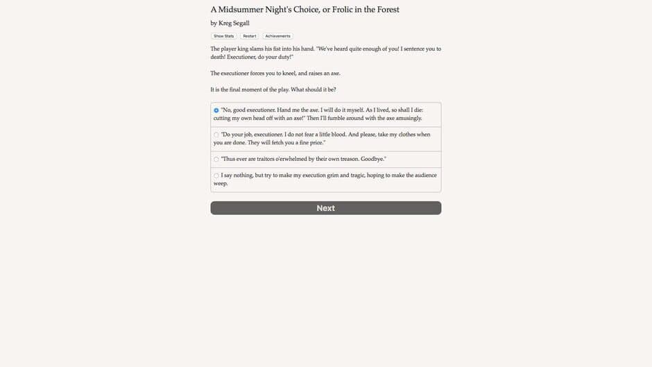 Скриншот 5 из A Midsummer Night's Choice