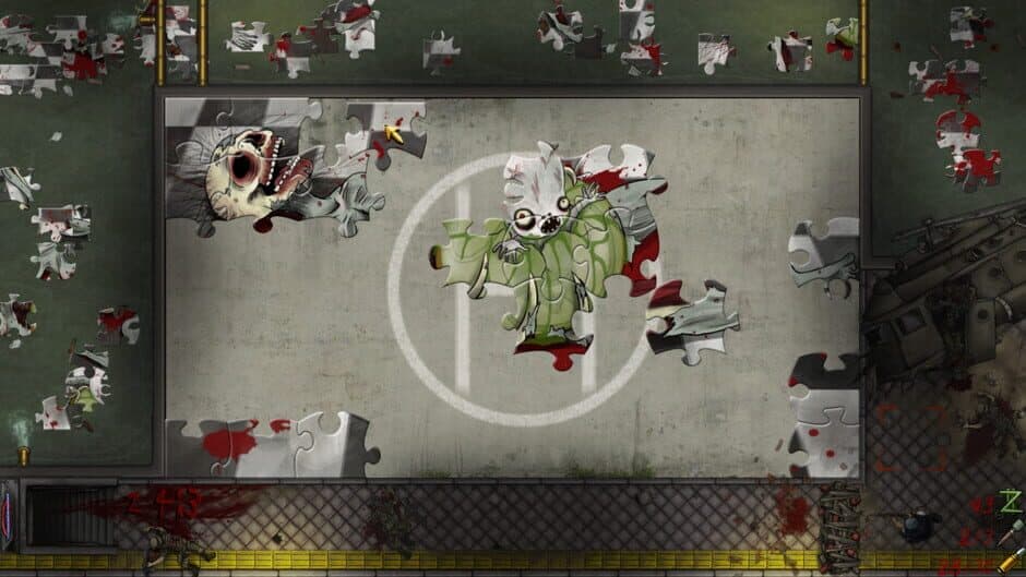 Скриншот 3 из Pixel Puzzles: UndeadZ