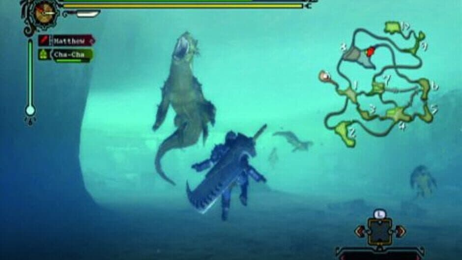 Скриншот 1 из Monster Hunter Tri