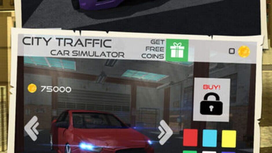 Скриншот 2 из City Traffic Car Driving Parking Career Simulator