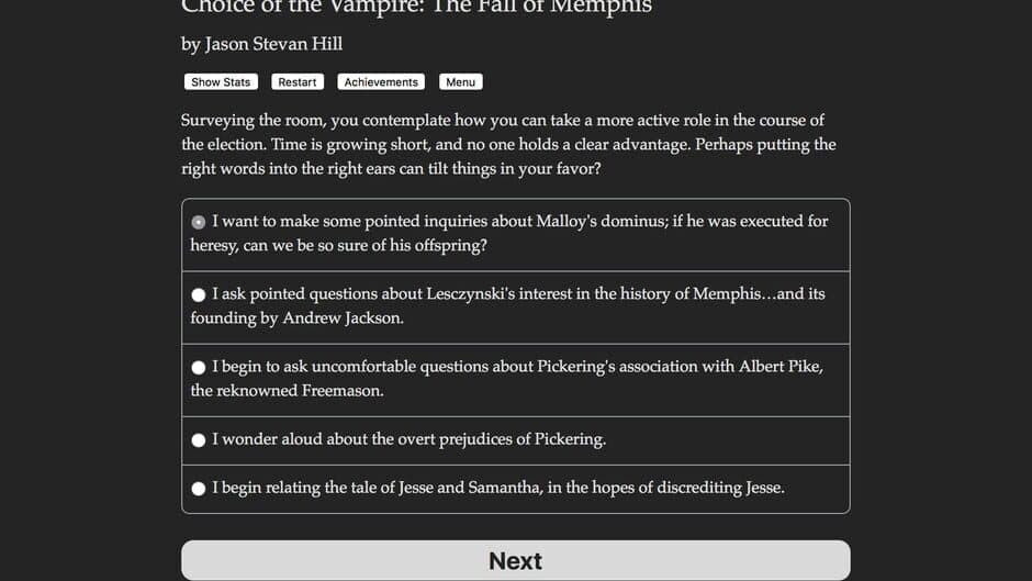 Скриншот 4 из Choice of the Vampire: The Fall of Memphis