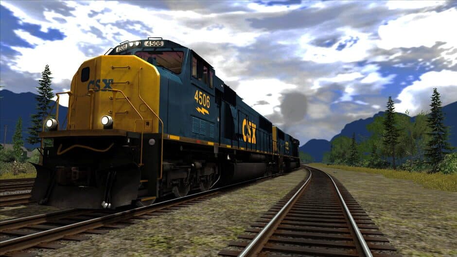 Скриншот 1 из Train Simulator Classic: CSX SD70MAC Add-on Livery