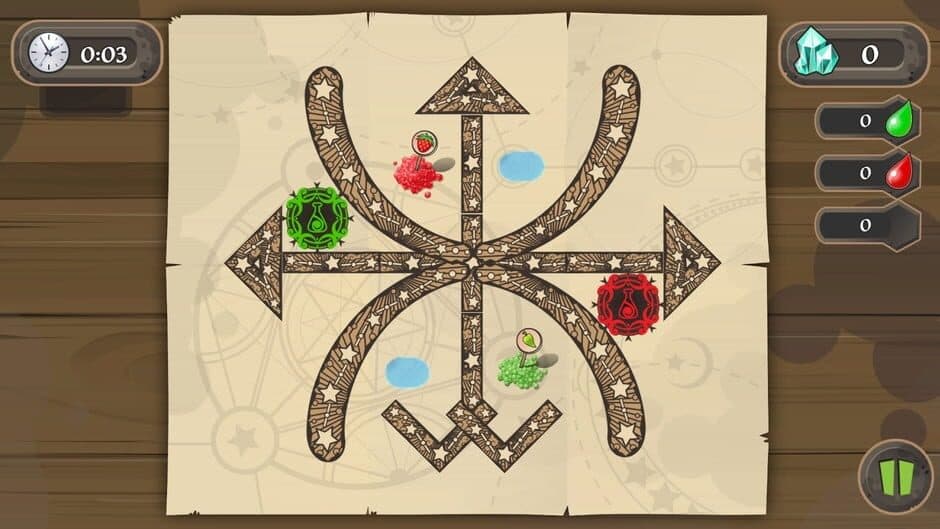 Скриншот 1 из Colours of Magic: Aqua Teeter