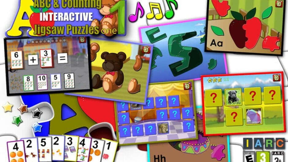 Скриншот 2 из Kids ABC and Counting Jigsaw Puzzles Pre school