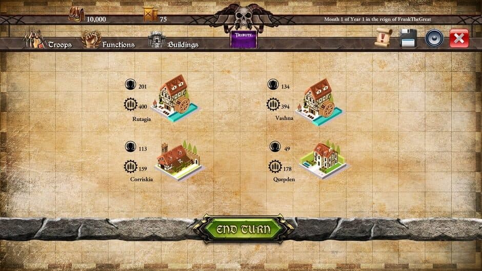 Скриншот 2 из Fantasy Kingdom Simulator