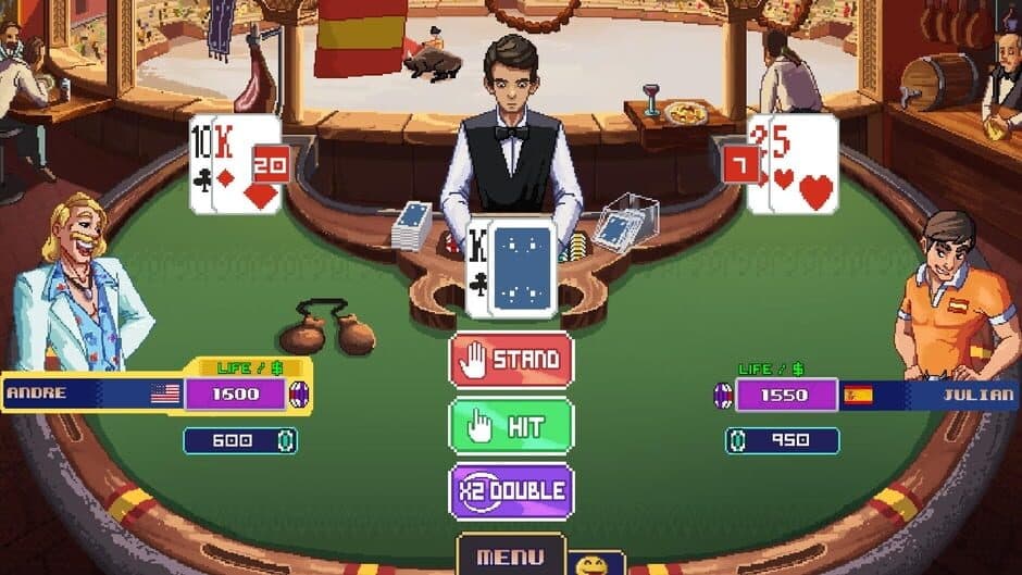 Скриншот 3 из Super Blackjack Battle 2 Turbo Edition - The Card Warriors