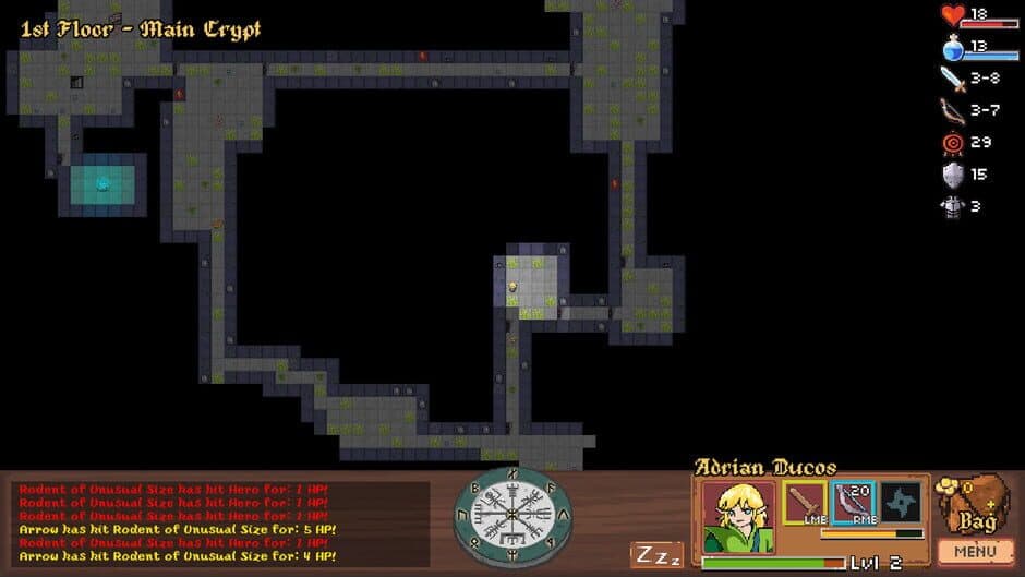 Скриншот 3 из Paper Dungeons Crawler