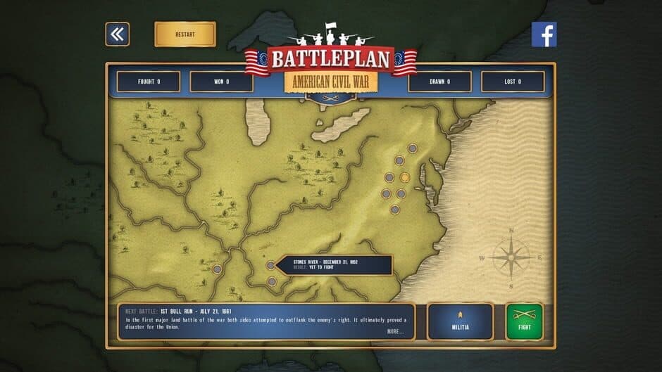 Скриншот 1 из Battleplan: American Civil War