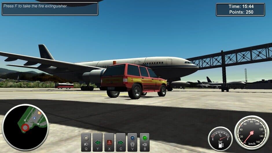 Скриншот 1 из Airport Fire Department: The Simulation
