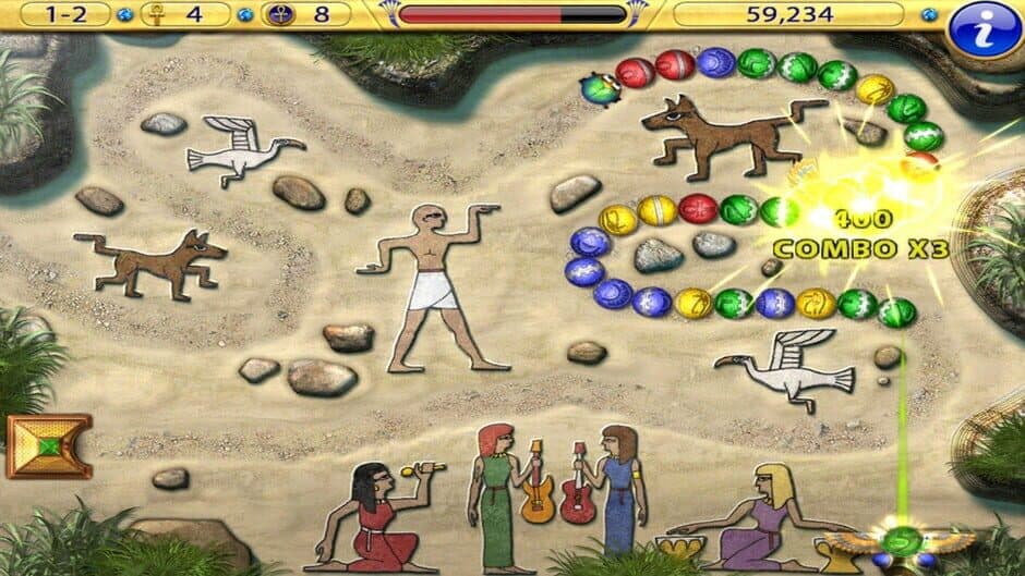 Скриншот 4 из Luxor Amun Rising HD