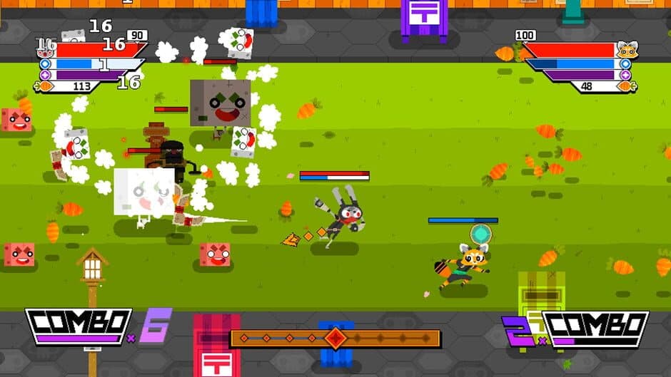 Скриншот 1 из Ninjin: Clash of Carrots
