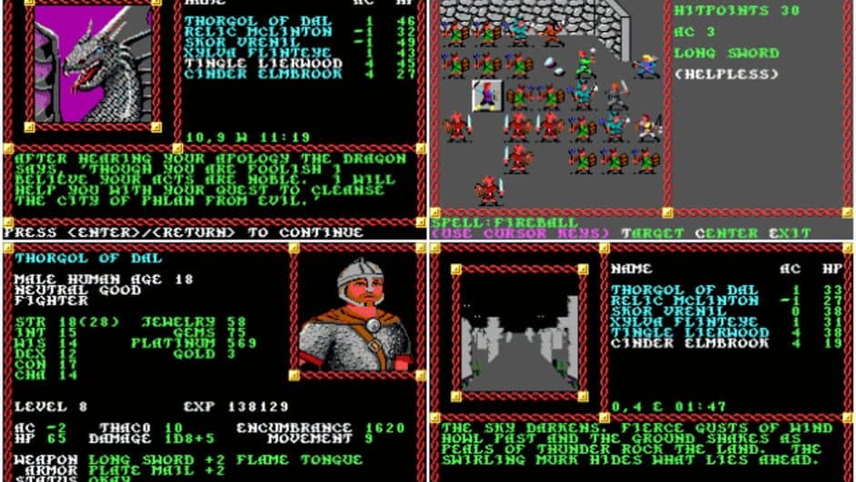 Скриншот 1 из Advanced Dungeons & Dragons: Pool of Radiance