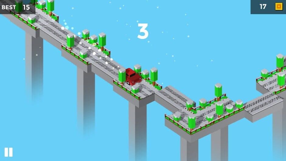 Скриншот 1 из Pixel Traffic: Risky Bridge