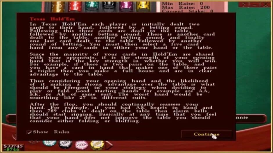 Скриншот 1 из Casino Poker