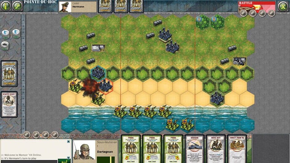 Скриншот 3 из Memoir '44 Online