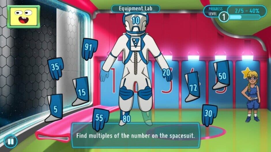 Скриншот 2 из S.M.A.R.T.: Adventures Mission Math - Sabotage at the Space Station