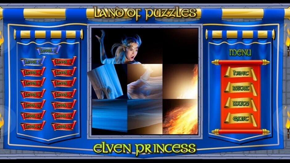 Скриншот 4 из Land of Puzzles: Elven Princess