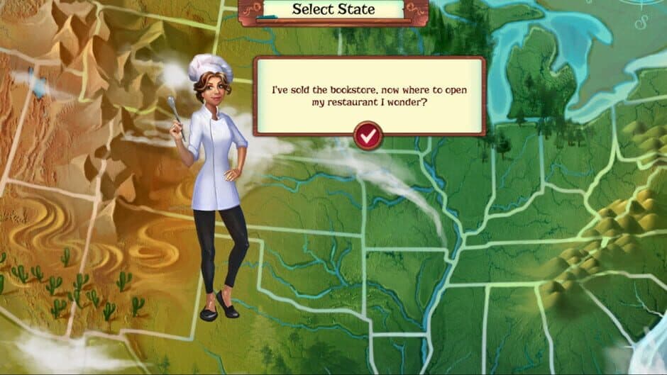 Скриншот 1 из Chef Solitaire: USA