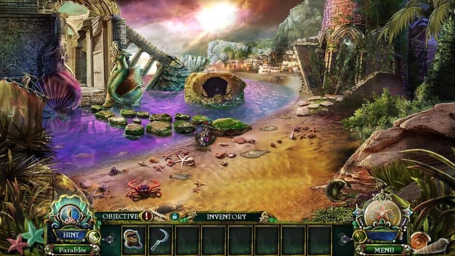 Скриншот 4 из Dark Parables: The Little Mermaid and the Purple Tide - Collector's Edition