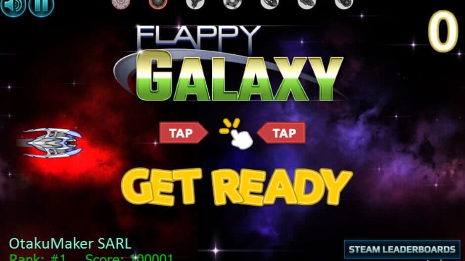 Скриншот 3 из Flappy Galaxy