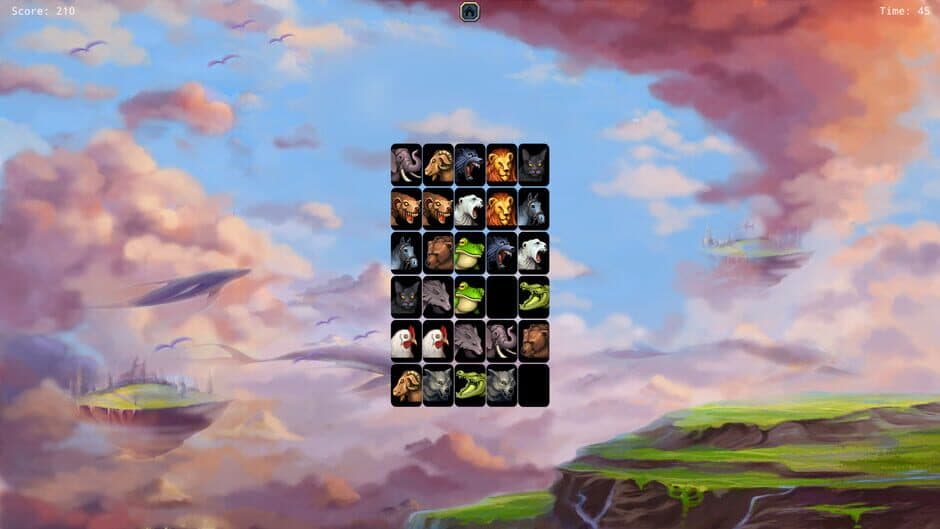 Скриншот 2 из Food Monster and Animals Memory Match