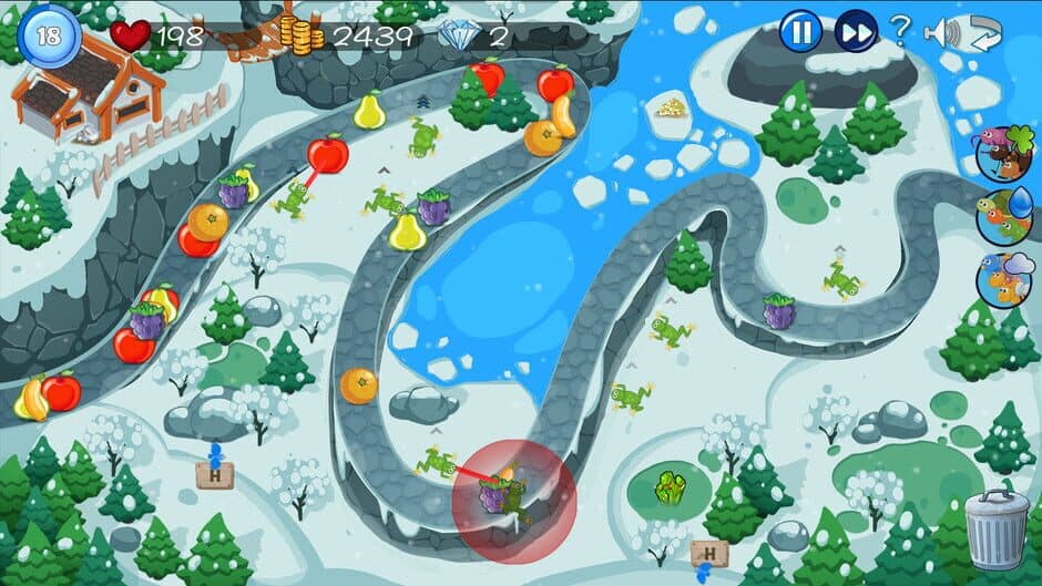 Скриншот 5 из Fruit Tower Defense