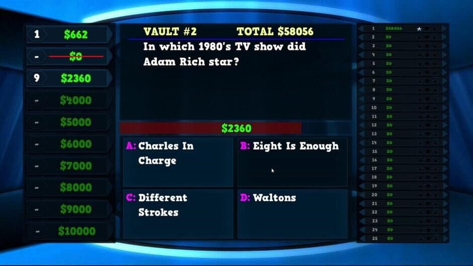 Скриншот 3 из Trivia Vault: 1980's Trivia