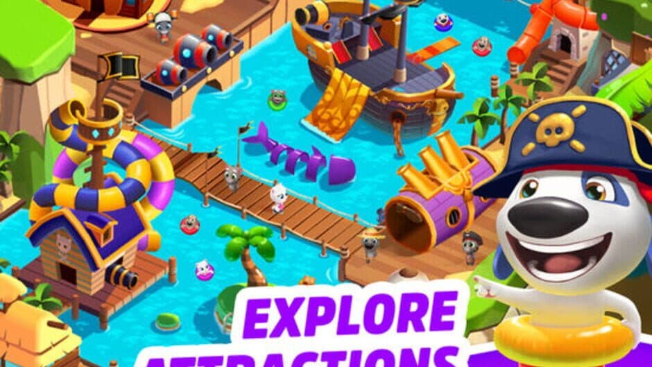Скриншот 2 из Talking Tom Pool