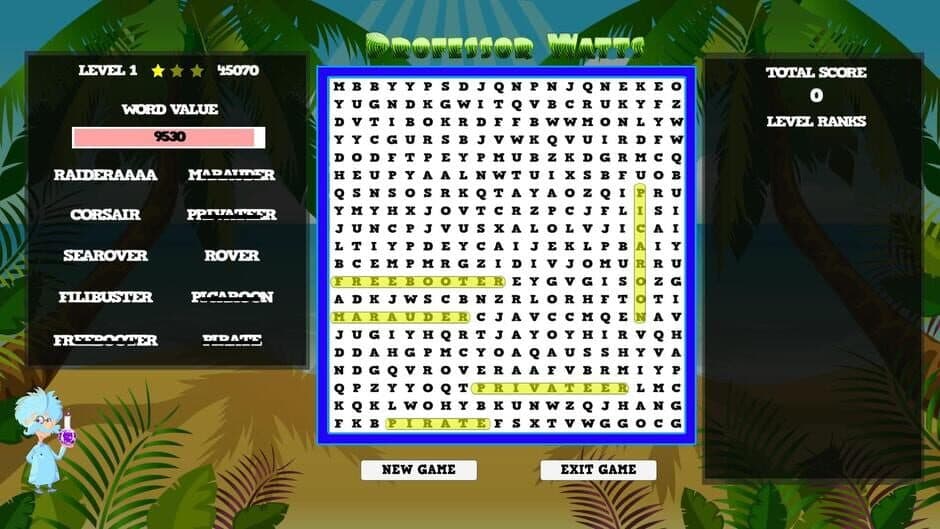 Скриншот 2 из Professor Watts Word Search: Pirates Life