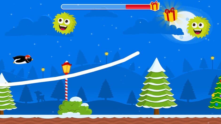 Скриншот 4 из Christmas Adventure of Rocket Penguin