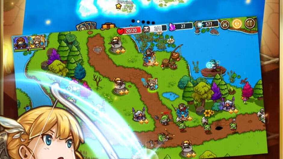 Скриншот 5 из Crazy Defense Heroes