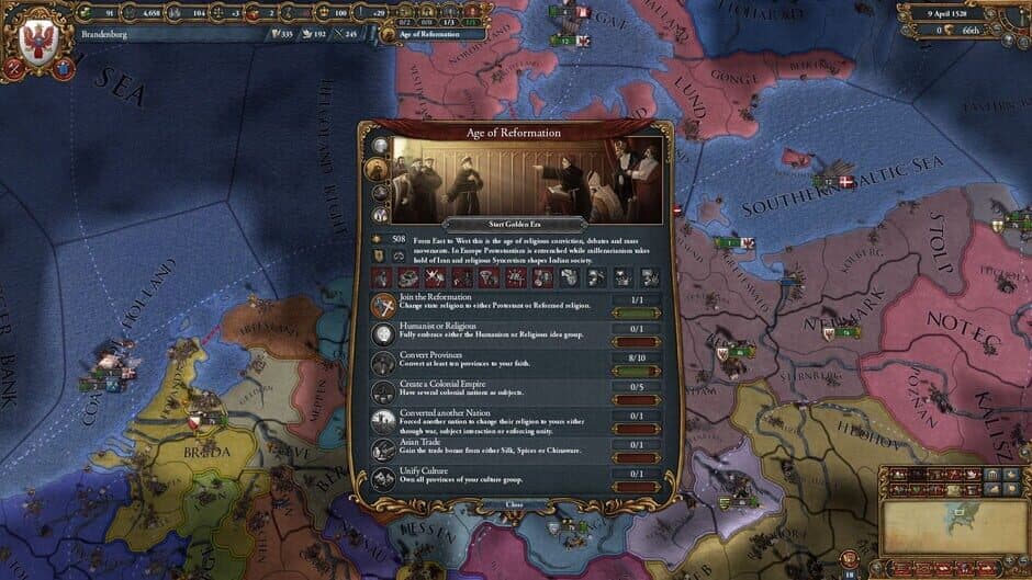 Скриншот 1 из Europa Universalis IV: Mandate of Heaven