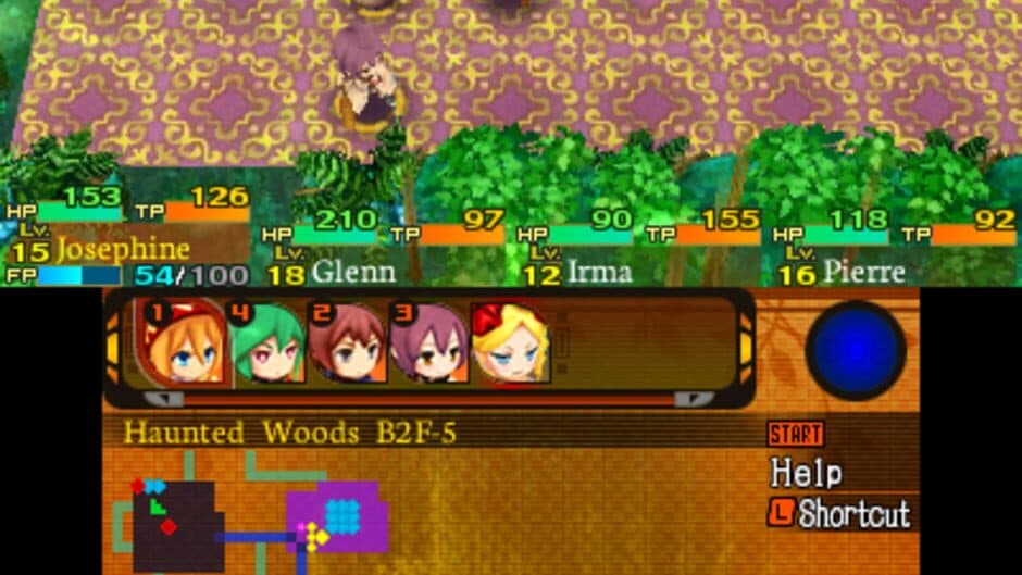 Скриншот 6 из Etrian Mystery Dungeon
