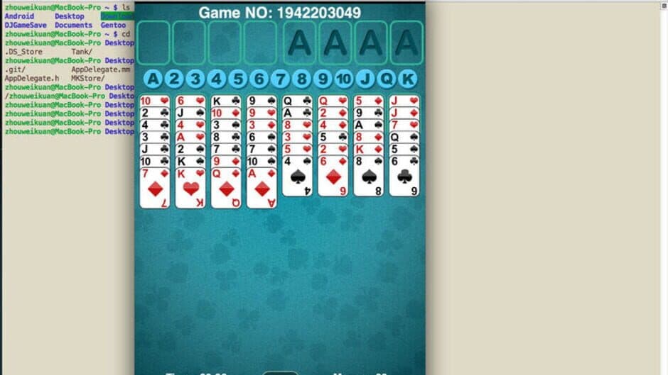 Скриншот 1 из FreeCell - Card Game