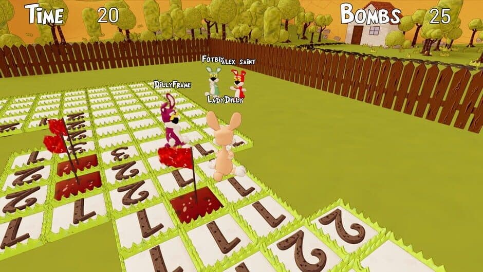 Скриншот 4 из Bunny Minesweeper