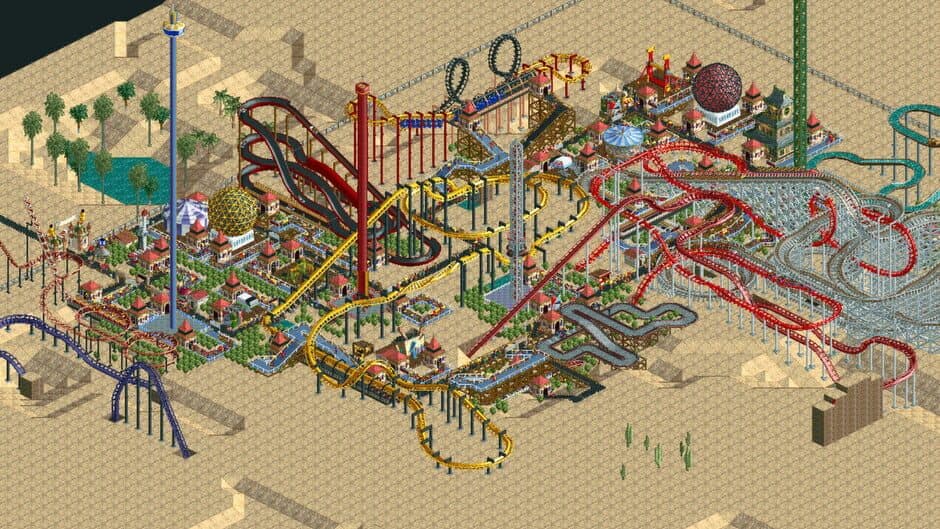 Скриншот 3 из RollerCoaster Tycoon: Deluxe