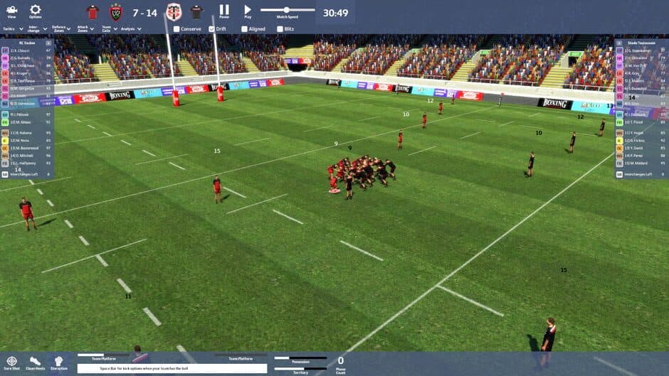 Скриншот 3 из Rugby Union Team Manager 2017