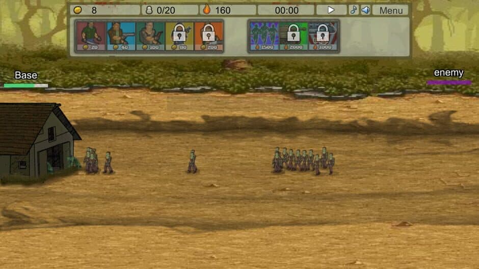 Скриншот 2 из Zombie Clicker Defense
