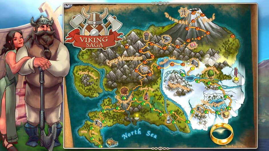 Скриншот 2 из Viking Saga: The Cursed Ring