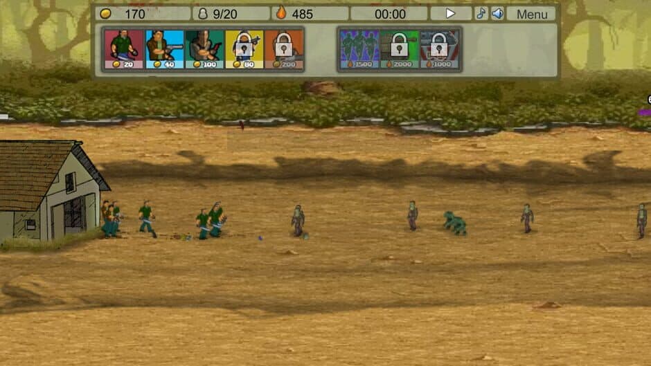 Скриншот 4 из Zombie Clicker Defense