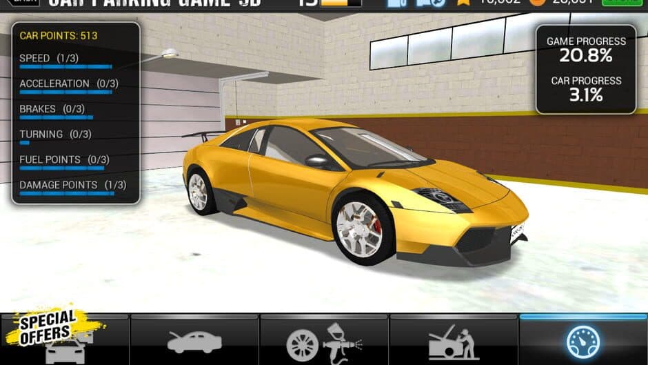Скриншот 1 из Car Parking Game 3D - Real City Driving School