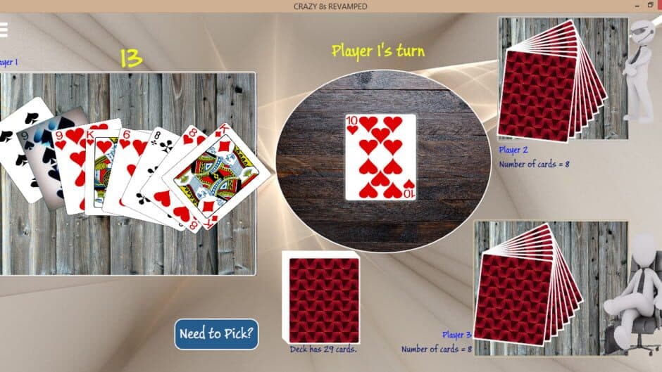 Скриншот 1 из Crazy 8s Revamped