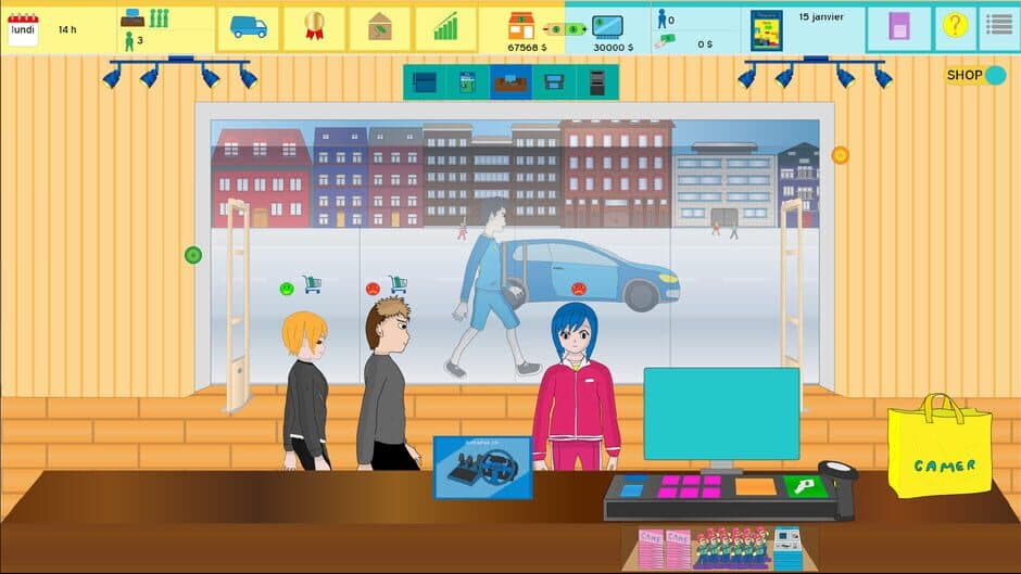 Скриншот 2 из Shop Manager : Video Game Tycoon