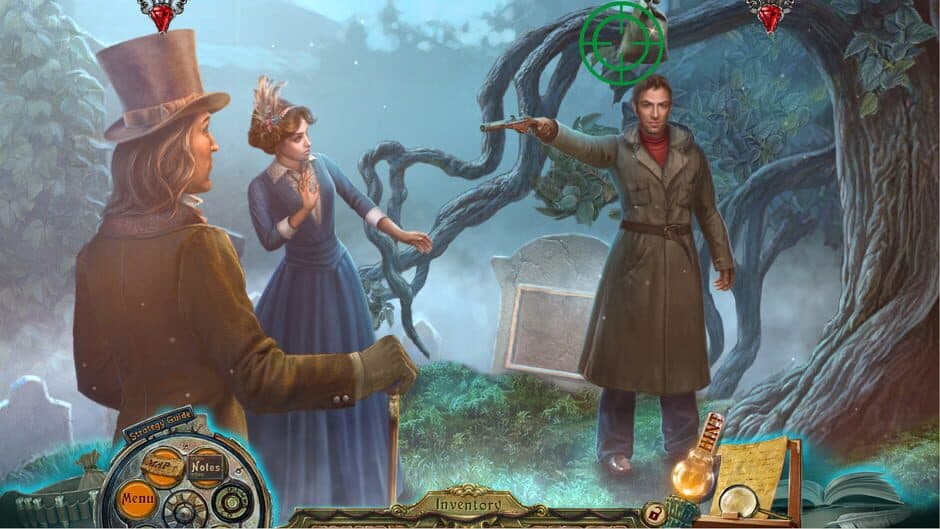 Скриншот 2 из Dark Tales: Edgar Allan Poe's The Mystery of Marie Roget - Collector's Edition