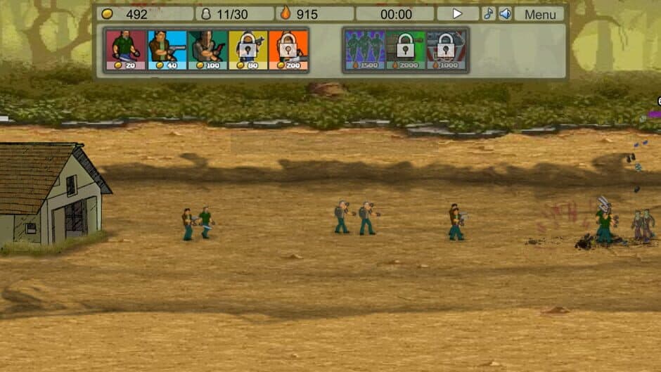 Скриншот 3 из Zombie Clicker Defense