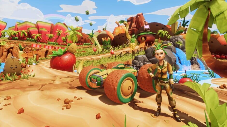 Скриншот 1 из All-Star Fruit Racing