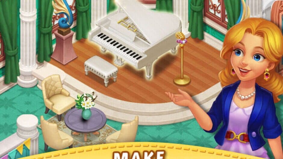 Скриншот 8 из Match-3: Matchington Mansion