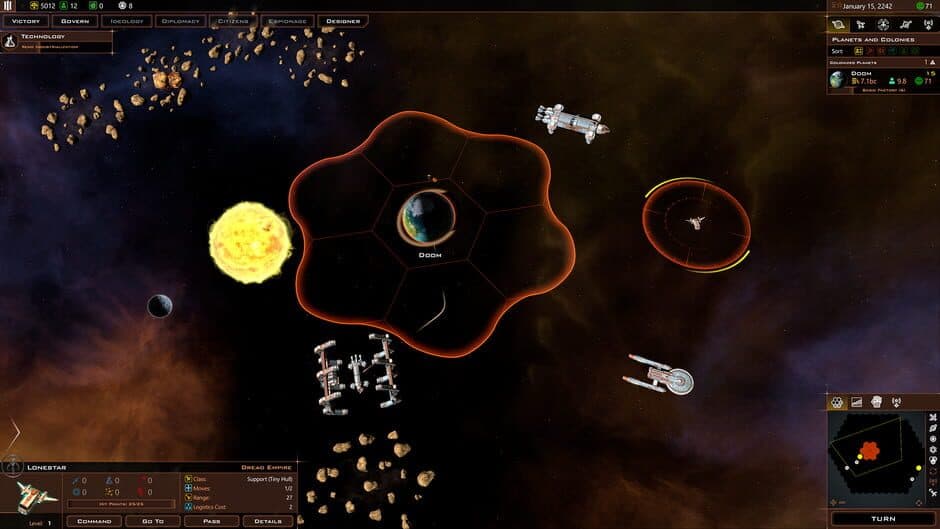 Скриншот 2 из Galactic Civilizations III: Crusade